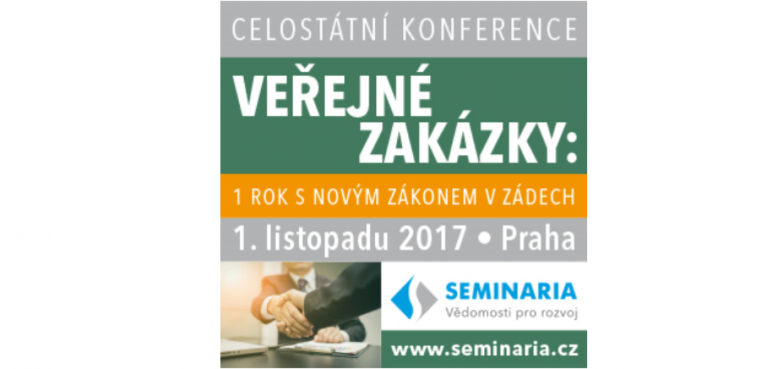 Konference "Veřejné zakázky: 1 rok s novým zákonem v zádech"